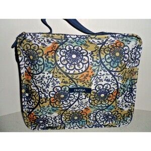 Divoga Folding Cart Shopping Wheeled Utility Laundry Zippered w/Handles